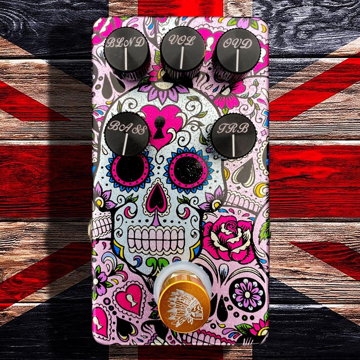 Bass Chief (Bass Overdrive) - Flattley Guitar Pedals
