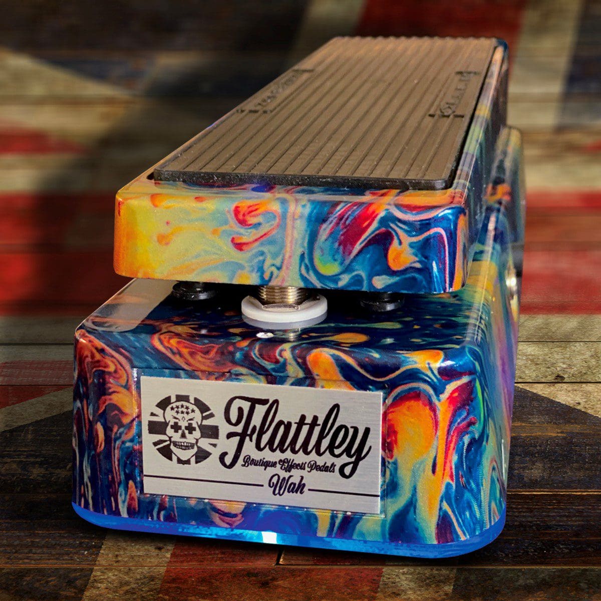 ギター The Flattley Guitar Pedals Wah Oil Slick The Flattley Wah - Flattley Guitar Pedals